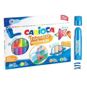 Farby akwarelowe TEMPERELLO 24 kolor. Carioca (43290)