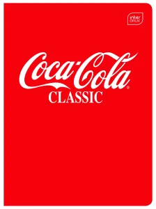 Zeszyt HYBRID COCA COLA A5 60k. 70g linia Interdruk