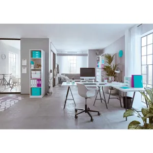 Pudło archiwizacyjne Leitz Click & Store A5 - turkusowy 216mm x 160mm x 282mm (60430051)