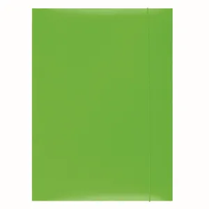 Teczka kartonowa na gumkę Office Products A4 kolor: zielony 300g (21191131-02)