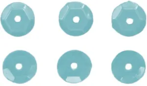 Cekiny Craft-Fun Series okrągłe 7mm lazurowy 14g Titanum