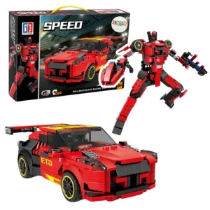 Klocki konstrukcyjne auto robot 335el. Lean (24571)