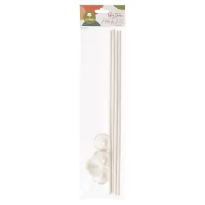 Patyczki do balonów papierowe 4 szt Arpex (KB9104F)