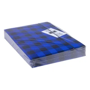 Teczka kartonowa na gumkę w kratę A4 mix 320g Office Products (21191341-99)