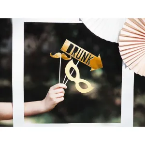 Rekwizyty do zdjęć na imprezę, mix 8szt Partydeco (KNP324-019)