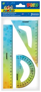 Komplet geometryczny 3 el. Flamingo (FLKR972402)