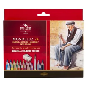 Kredki akwarelowe mondeluz 24 kol. Koh-I-Noor (3711)