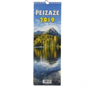 Kalendarz ścienny Beskidy paskowy 140mm x 420mm