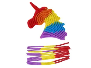 Układanka silikonowa antystresowa, z paskami do tworzenia kształtów Adar (614567)