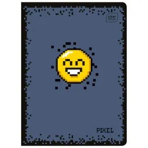 Zeszyt PIXEL A5 16k. 70g linia kolor Interdruk