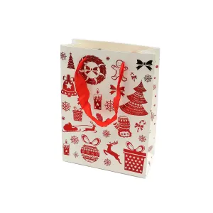 Torba prezentowa One Dollar świąteczna mała 175mm x 235mm x 80mm (371446)