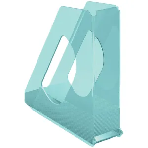 Pojemnik na dokumenty pionowy Esselte colour ice niebieski A4 - niebieski (626279)
