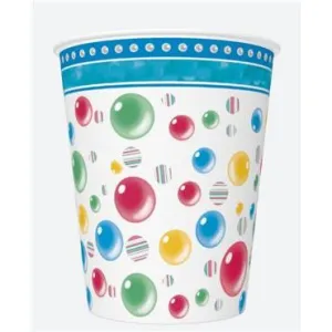 Kubek jednorazowy daisy papier 250ml Pol-mak (01)