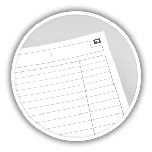 Kołozeszyt (kołobrulion) Oxford International A4+ 80k. 80g linia/tagi 248mm x 297mm (100102994)