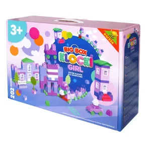 Klocki plastikowe w pudełku Bączek (KL-202D 2209)