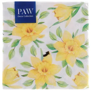 Serwetki Paw in Bloom - różnokolorowy 330mm x 330mm (SDL121700)