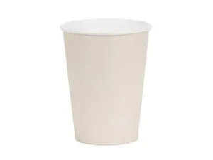 Kubek jednorazowy beżowy papier 250ml Partydeco (KPP90-013-EU1)