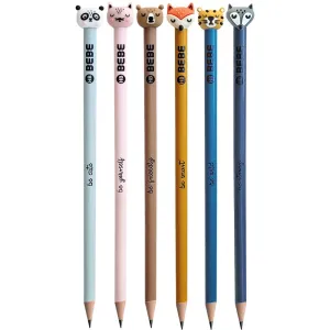 Ołówek BB FRIENDS ze zwierzakiem 24szt HB Interdruk (5902277349170)