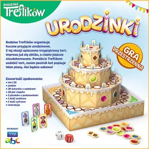 Gra edukacyjna Trefl Urodzinki Rodzina Treflików (02065)