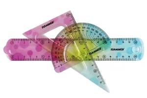 Komplet geometryczny 3 el. Flamingo (FLKR972278)