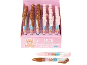 Długopis z misiami wkład niebieski Adar (615274)