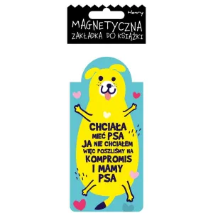 Zakładka do książki magnetyczna NW PIES Henry (5907465661010)