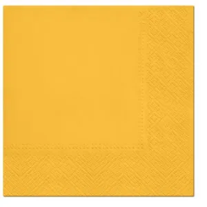 Serwetki Paw - żółty 330mm x 330mm (SDL110301)