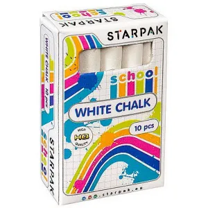 Kreda kolor: biała 10 szt Starpak (262682)