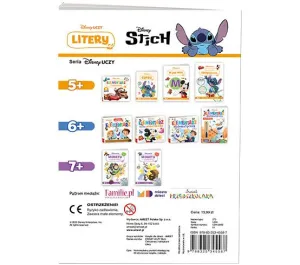 Książka dla dzieci Disney Uczy. Litery. Stich Ameet (SDU 9309)