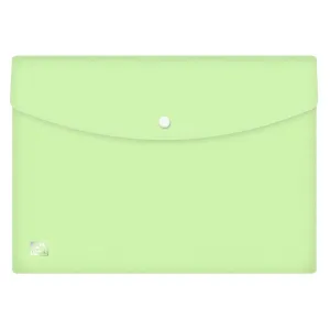 Teczka plastikowa na zatrzask Urban kopertowa pastel A4 mix 300 mic. Oxford (400187613)