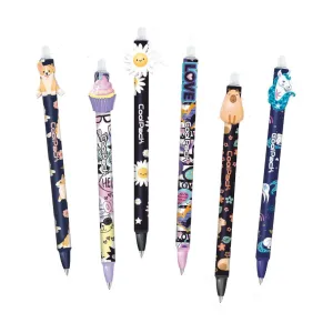 Długopis standardowy Girl wymazywalny wkład niebieski 0,5mm Patio (95345CP)