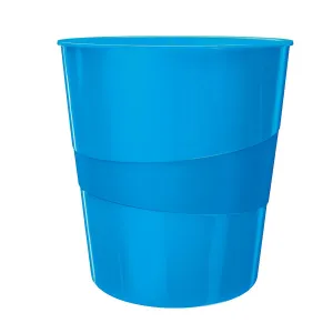 Kosz na śmieci Leitz WOW kolor: niebieski 15L (52781036)