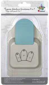 Dziurkacz ozdobny Craft-Fun Series Craft-Fun Series kreatywny tag 3w1 (T-8710B-2)