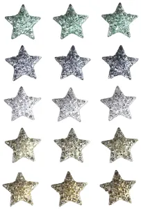 Kryształki Craft-Fun Series gwiazdki mix Titanum (24MH0351)