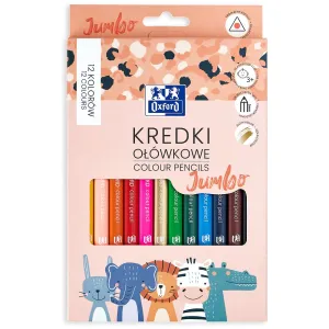 Kredki ołówkowe Jumbo 12 kol. Oxford (400174529)