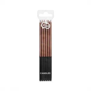 Świeczka urodzinowa Godan Platinium różowo-złote (7C-SPSR)