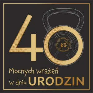 Kartka składana C6 urodzinowy Art Nuvo (5902973359565)