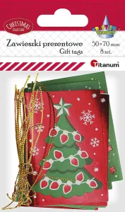 Bileciki do prezentów Craft-Fun Series Boże Narodzenie Titanum (23HC 04021)