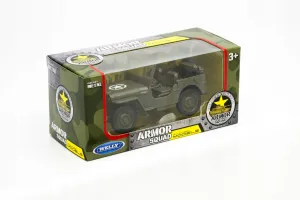Samochód Action force wojskowe, mix Welly (130-89190)