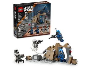 Klocki konstrukcyjne Star Wars Zasadzka na Mandalorze™ — zestaw bitewny Lego (75373)