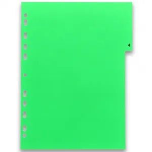 Przekładka numeryczna Oxford A4 mix 12k 1-12 225mm x 300mm (100204769)