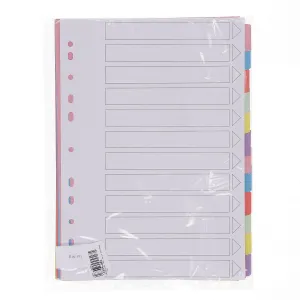 Przekładka czysta Tryton Bis A4 mix kolorów 160g 12k (193)