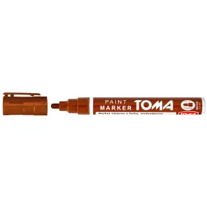 Marker olejowy Toma, pomarańczowy 2,5mm okrągła końcówka (TO-440 5 2)