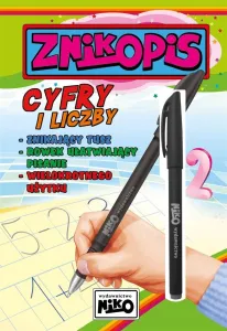 Książeczka edukacyjna Znikopis. Cyfry i liczby Niko