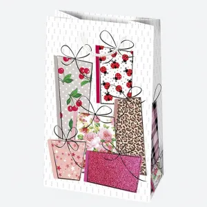 Torebka ozdobna Pol-Mak mix wzorów 160x240x70 (T3)