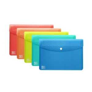 Teczka plastikowa na zatrzask Oxford Urban A6 kolor: mix 116mm x 160mm (400147028)