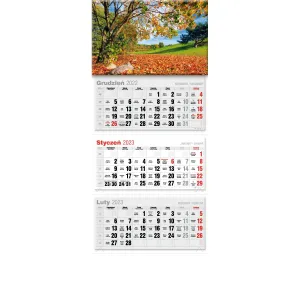 Kalendarz ścienny Avanti trójdzielne (5901769620568)