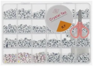 Koraliki dla dziewczynki literki Mega Creative (543673)