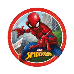 Talerz jednorazowy Godan Spiderman śr. 230mm 8 szt (93863)