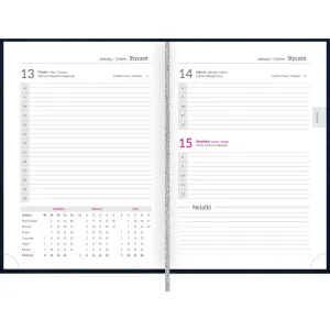 Kalendarz książkowy (terminarz) 5904017437451 Basic 2025 A5 Top 2000 (400189203)